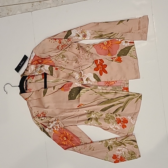 NWT Printed open front lightweight blazer - Picture 3 of 3